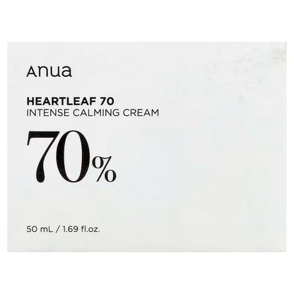 Anua Heartleaf 70% Intense Calming Cream (50ml)