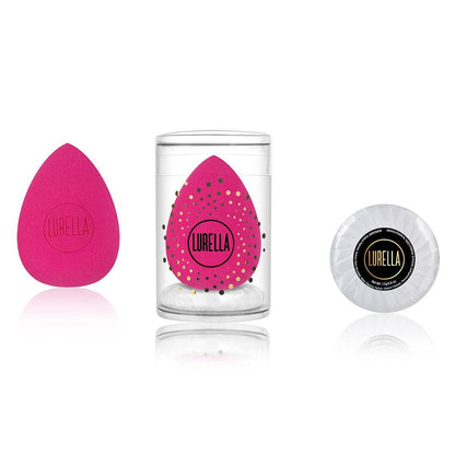 Teardrop Beauty Sponge - Hot Pink - Lurella Cosmetics