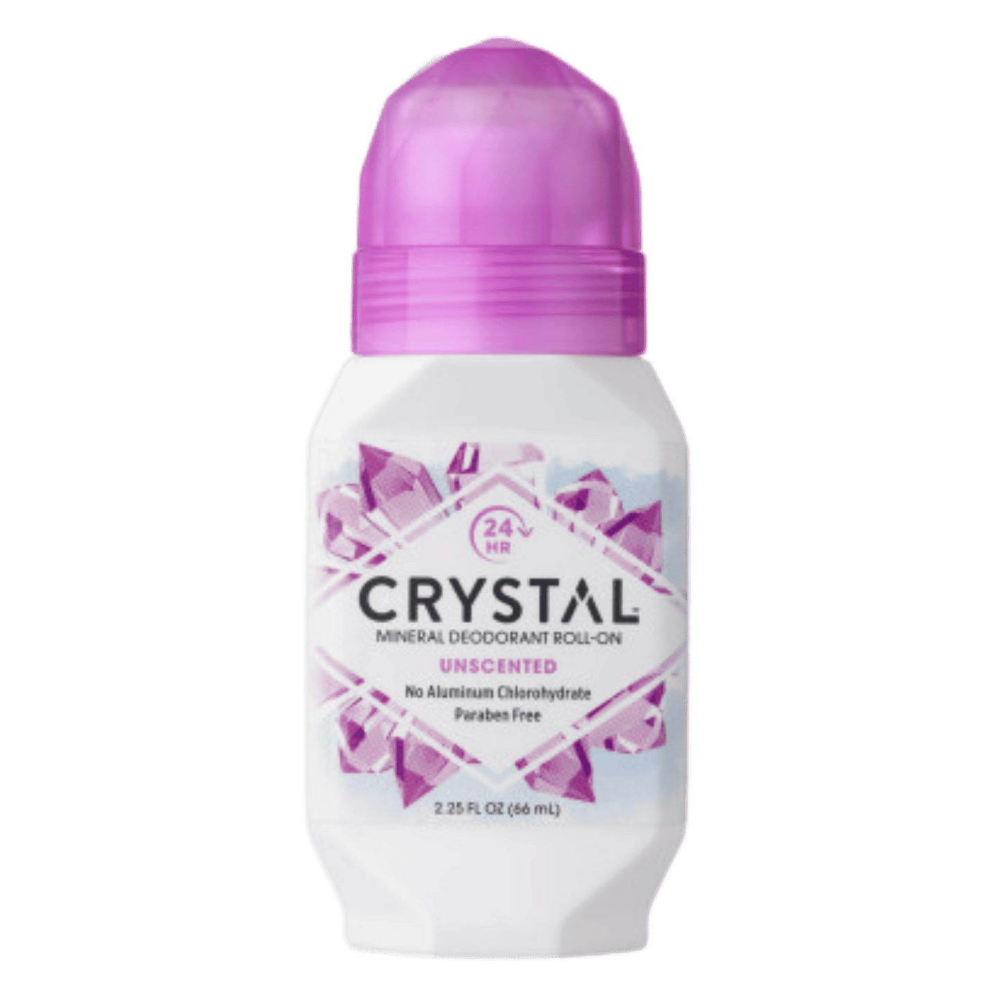 Crystal Mineral Deodorant Roll-on Unscented (66ml)