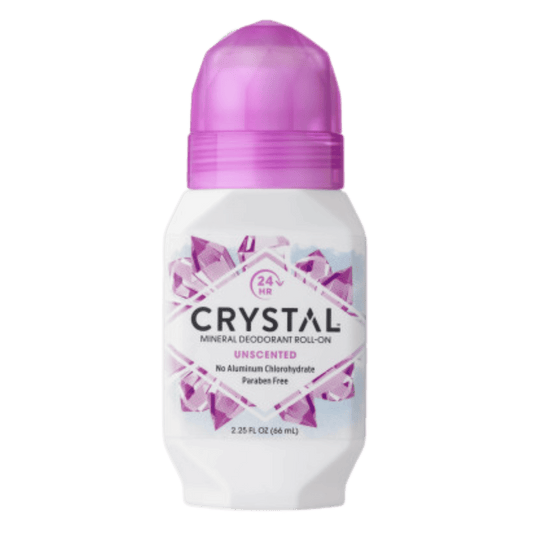Crystal Mineral Deodorant Roll-on Unscented (66ml)