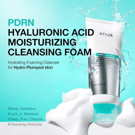 Imported ANUA PDRN Hyaluronic Acid Moisturizing Cleansing Foam (150ml)