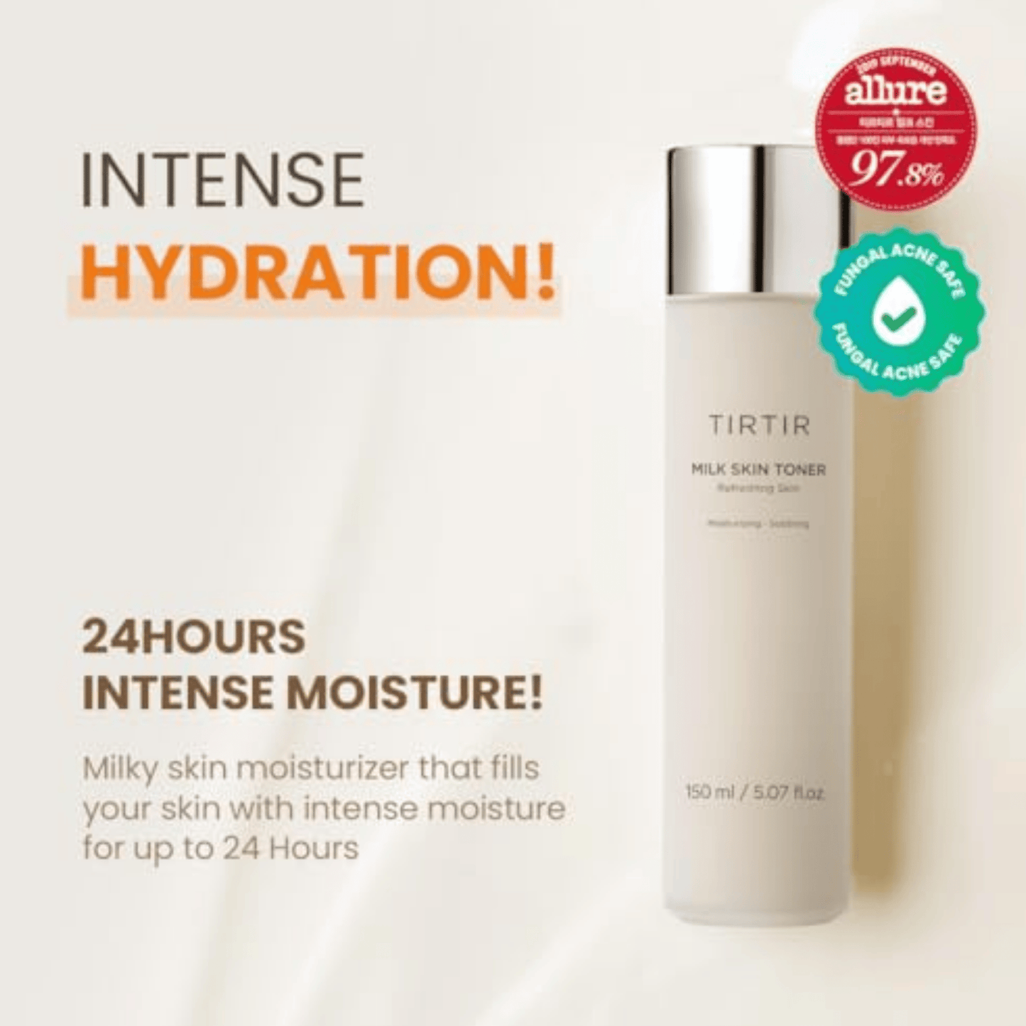 Impoted  TIRTIR Milk Skin Toner (150ml)