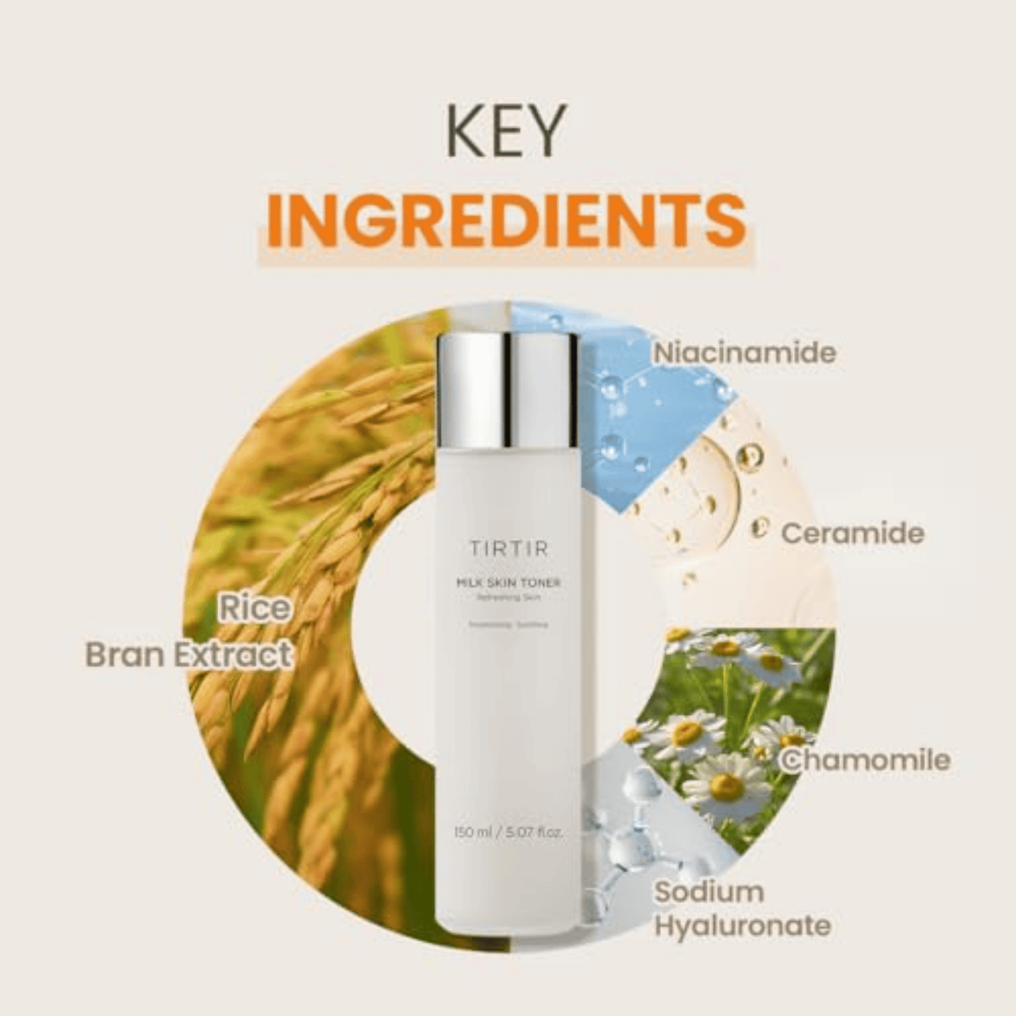TIRTIR Milk Skin Toner (150ml)