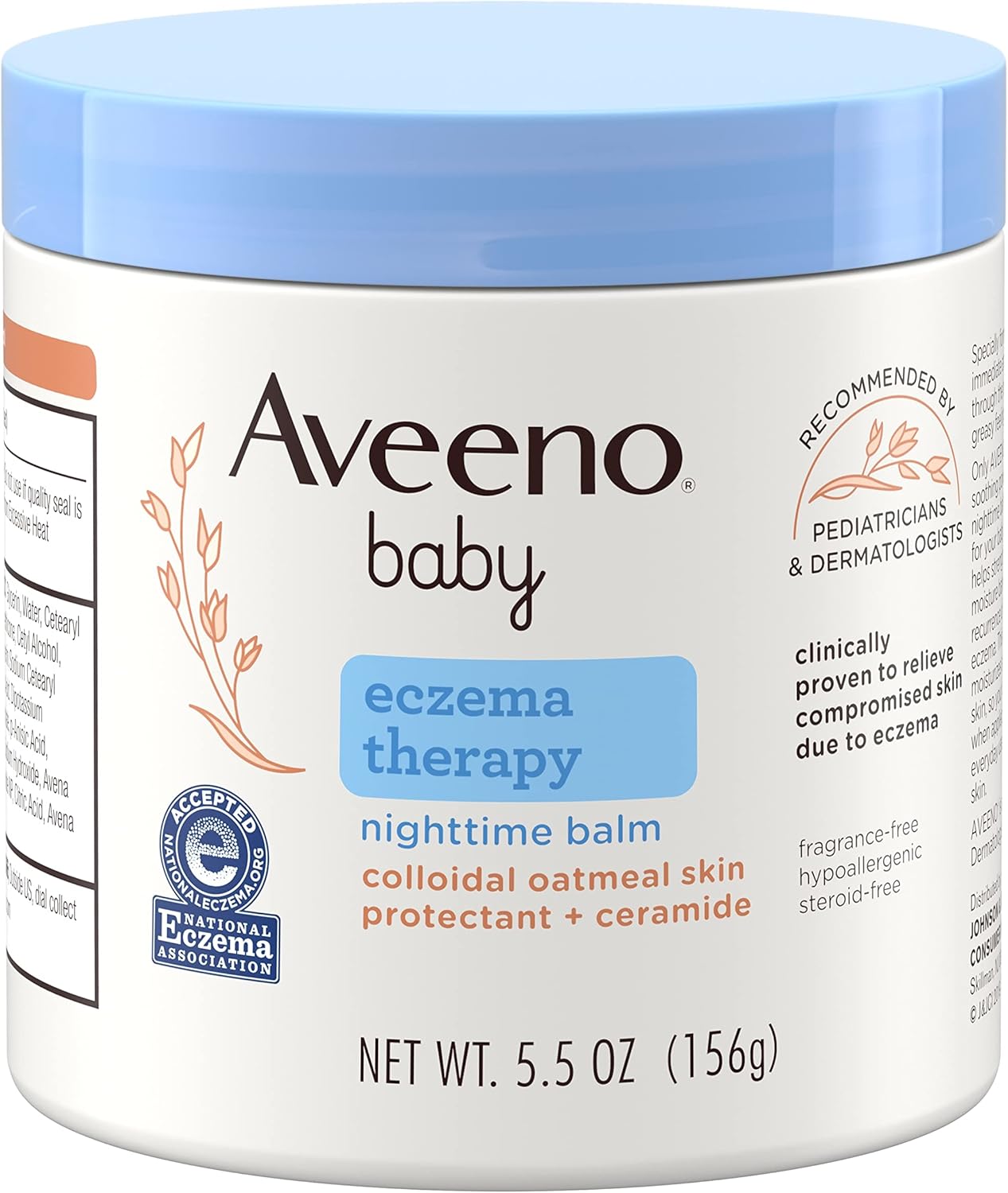 Gentle eczema relief balm for babies