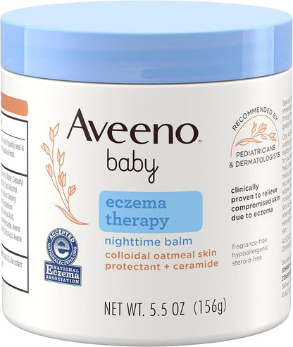 Gentle eczema relief balm for babies