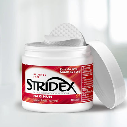 Stridex Medicated Acne Pads Maximum (55 Count)