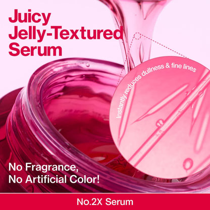 Numbuzin No.2 Rose PDRN Collagen 2X Plumping Serum (30ml)