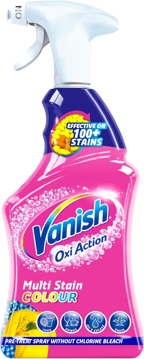 Vanish Oxi Action Stain Remover Pre-wash Spray (500ml)