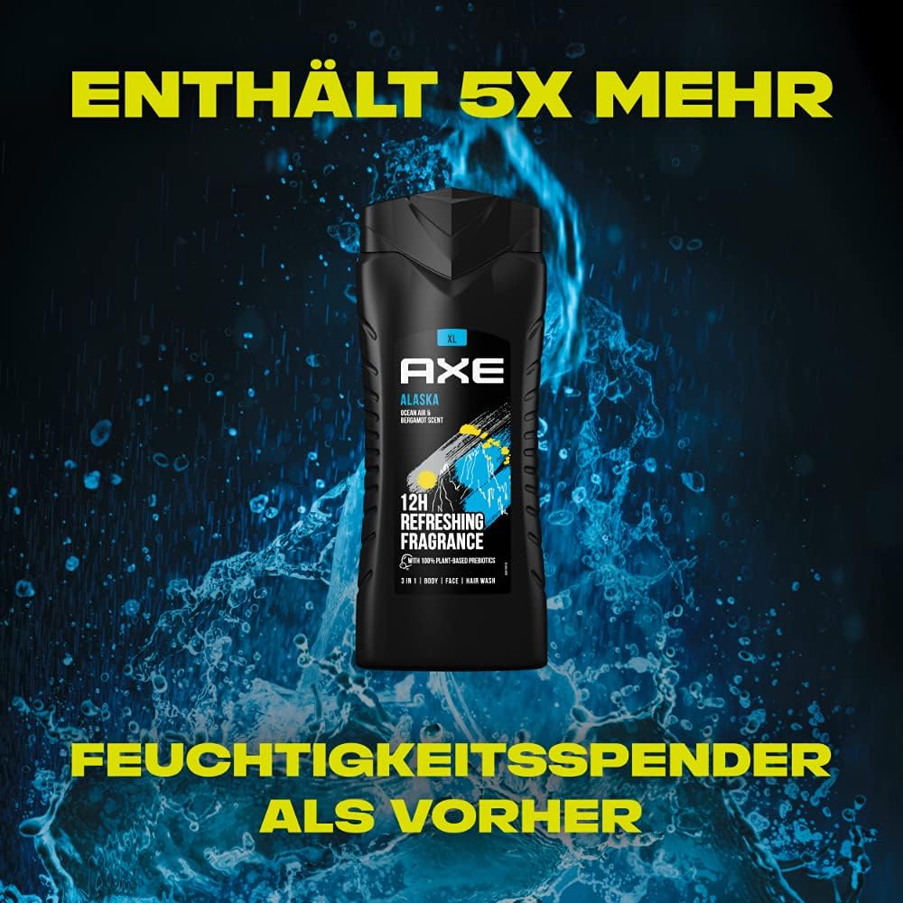Axe 3 In 1 Body Wash (400ml)
