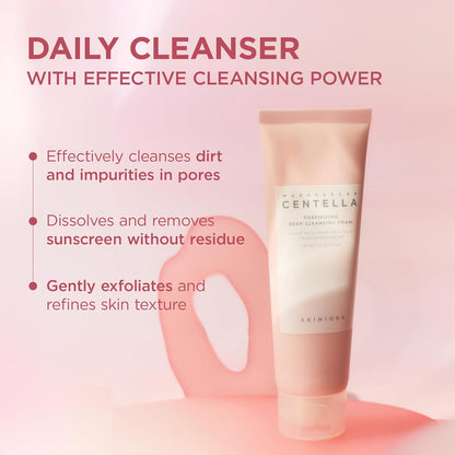 Skin1004 Madagascar Centella Poremizing Deep Cleansing Foam (125ml)