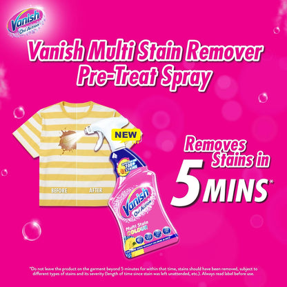 Vanish Oxi Action Stain Remover Pre-wash Spray (500ml)