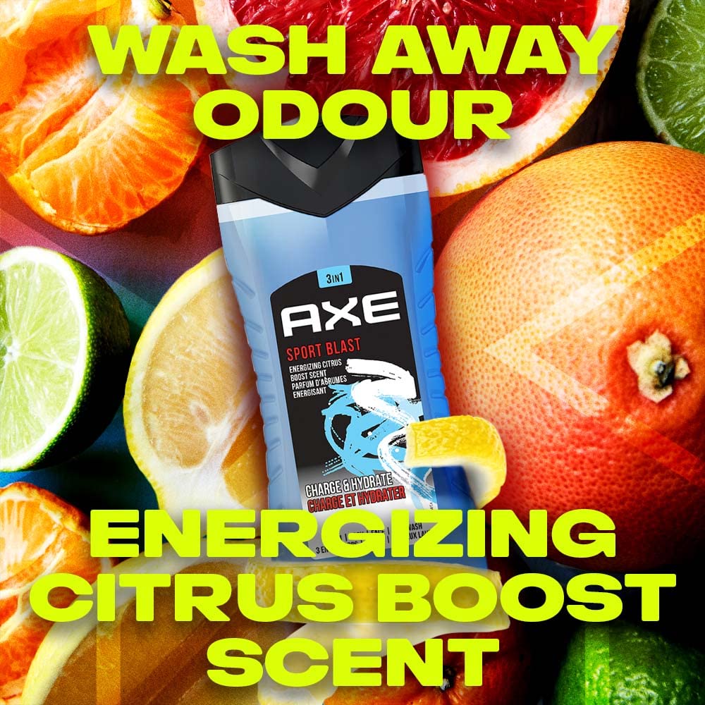 Axe 3 In 1 Body Wash (400ml)