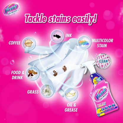 Vanish Oxi Action Stain Remover Pre-wash Spray (500ml)
