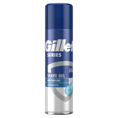 Gillette Series Moisturizing With Cocoa Butter Shave Gel (200ml)