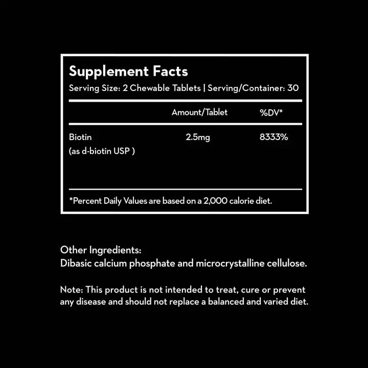 VERSUS Super Biotin 60 Capsules