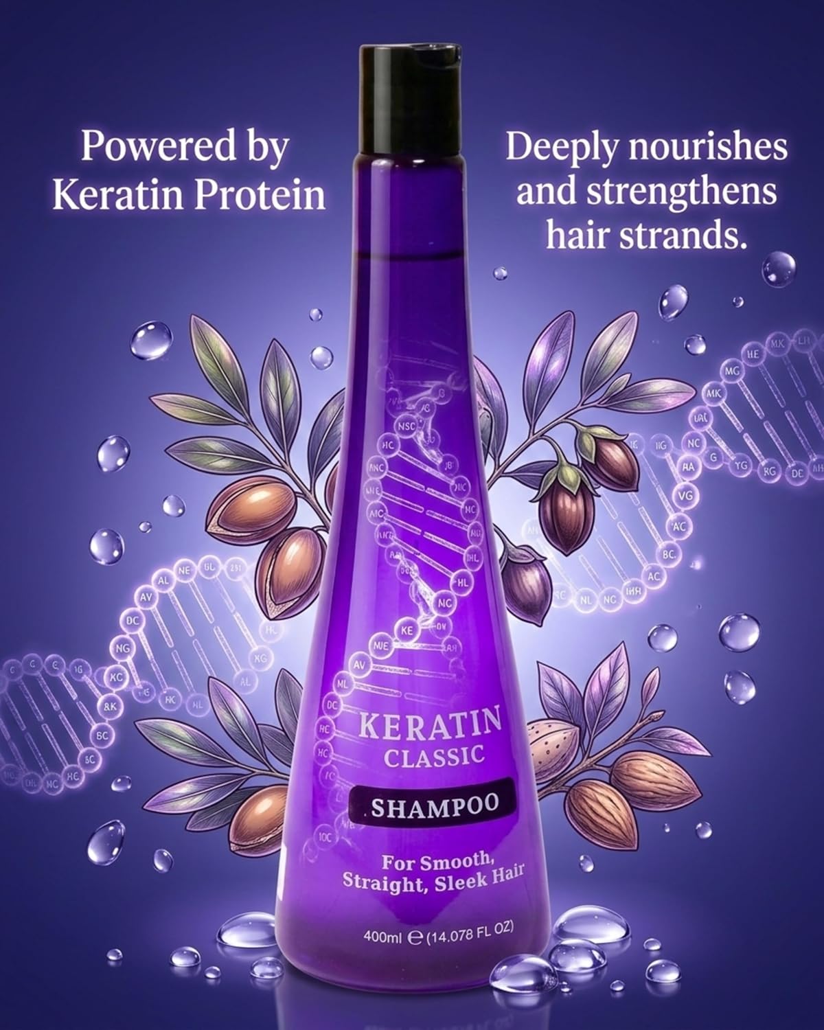 Keratin Classic Shampoo (400ml)