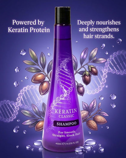 Keratin Classic Shampoo (400ml)