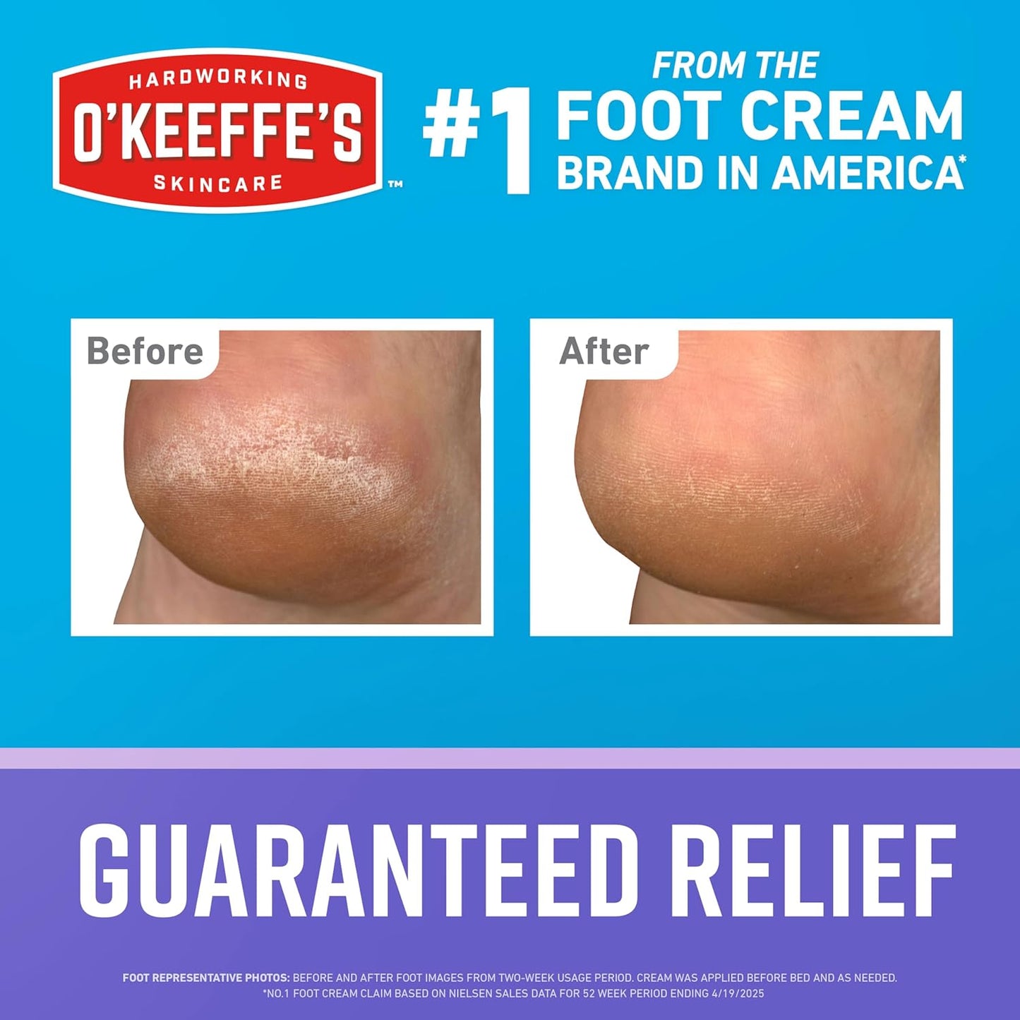 O'Keeffe's for Healthy Feet Night Treatment Foot Cream (85g)