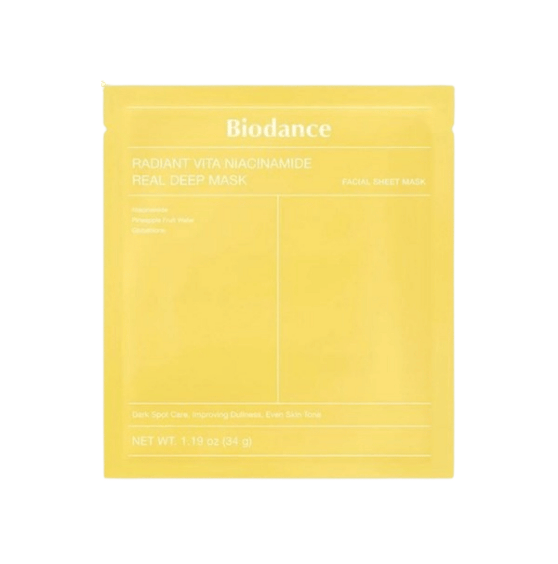 Original Biodance Radiant Vita Niacinamide Real Deep Mask 