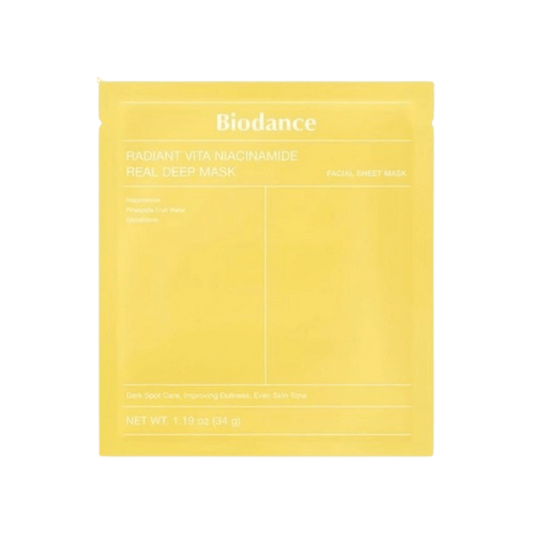 Original Biodance Radiant Vita Niacinamide Real Deep Mask 