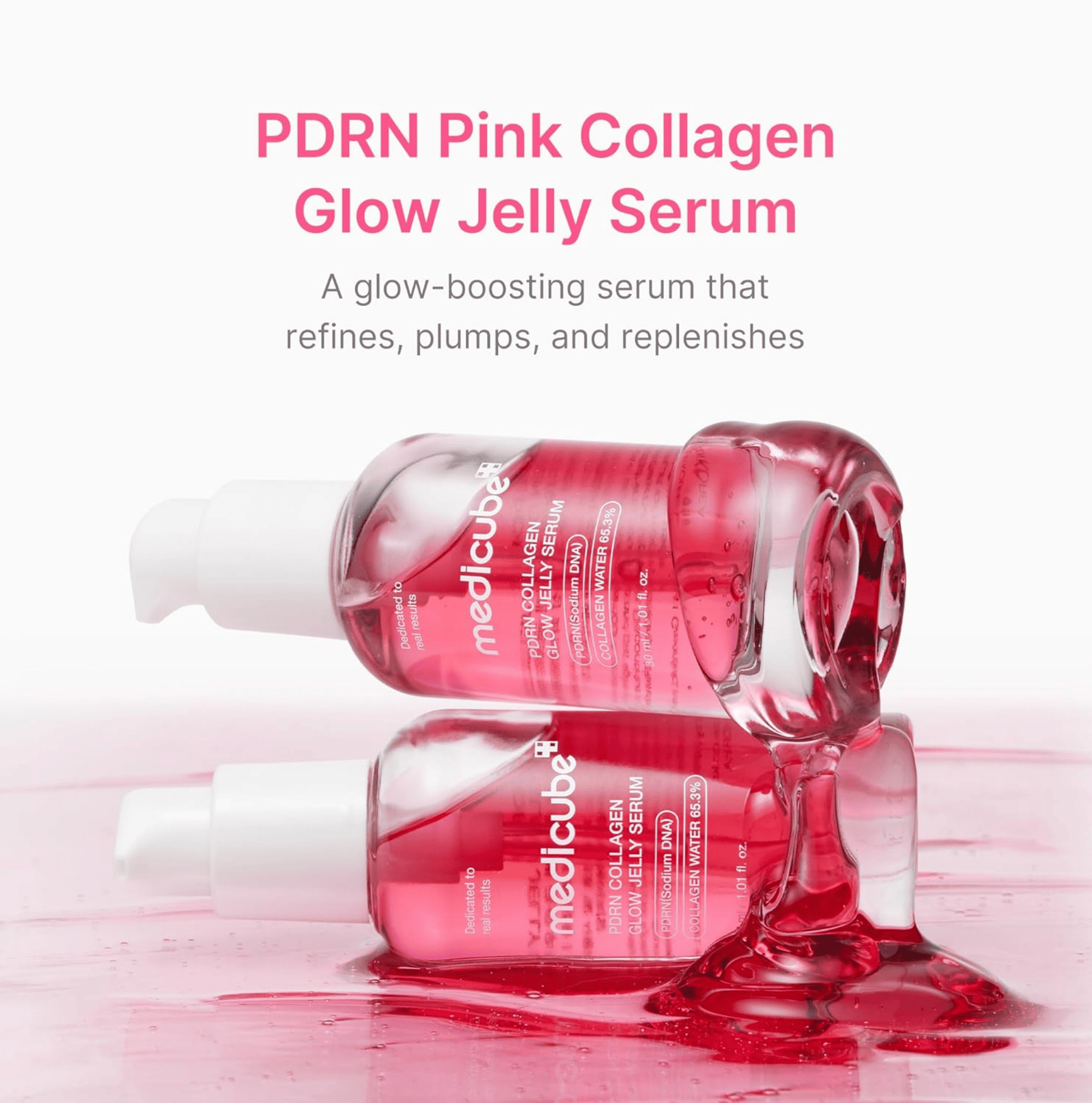 Imported Medicube PDRN Collagen Glow Jelly Serum (30ml)
