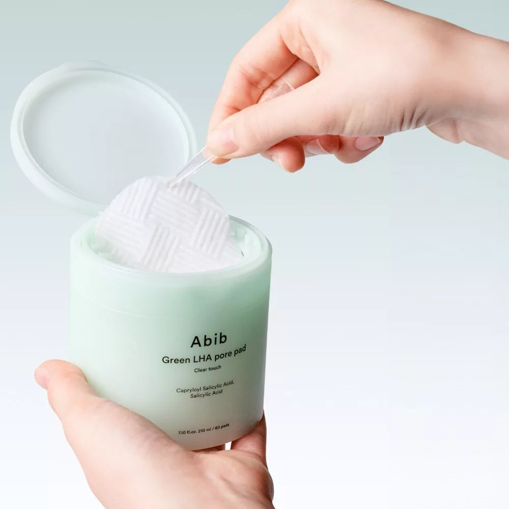 Abib Green LHA Pore Clear Touch Pad (60 Pads/210ml)