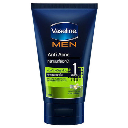 Vaseline Men Anti Acne face wash (100g)