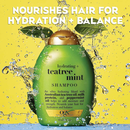 OGX Teatree Mint Shampoo (385ml)