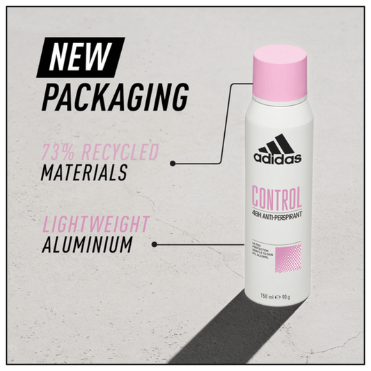 Imported Adidas Control Antiperspirant Spray For Women