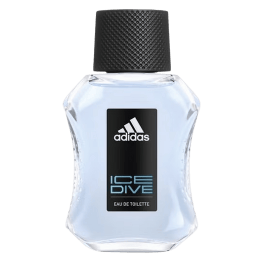Adidas Ice Dive Eau De Toilette for Men (50ml) – Fresh, masculine fragrance with cool aquatic and citrus notes, perfect for daily wear and long-lasting confidence – Available at SkinStash.pk