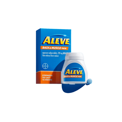 Aleve Back & Muscle Pain Relief Naproxen Sodium (220 mg 24 Tablets)