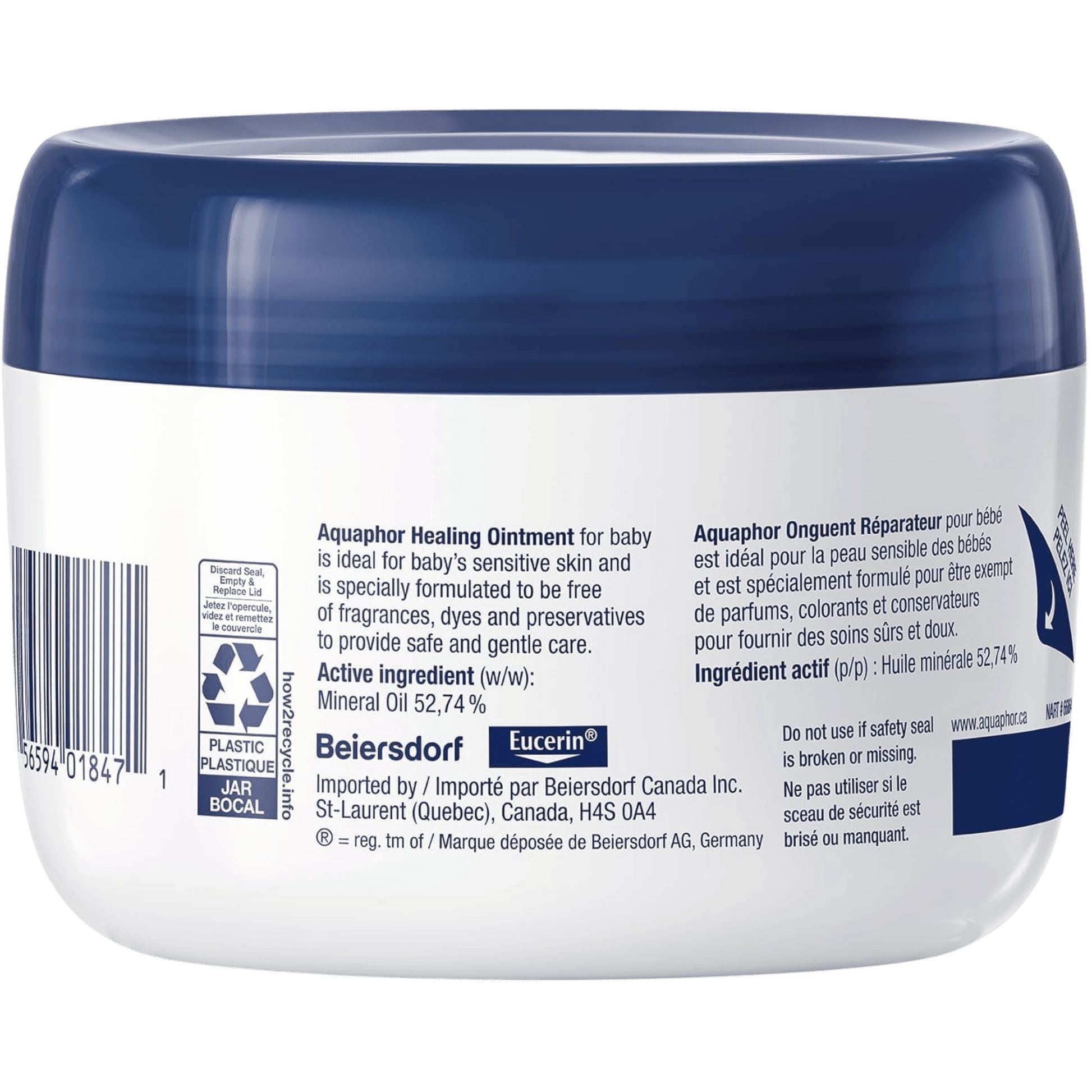 imported AquaphorBaby Healing Ointment