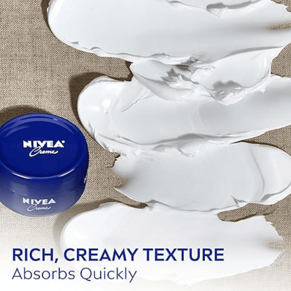 NIVEA Rich Moisturizing Cream 192g - Deep Hydration for Dry Skin