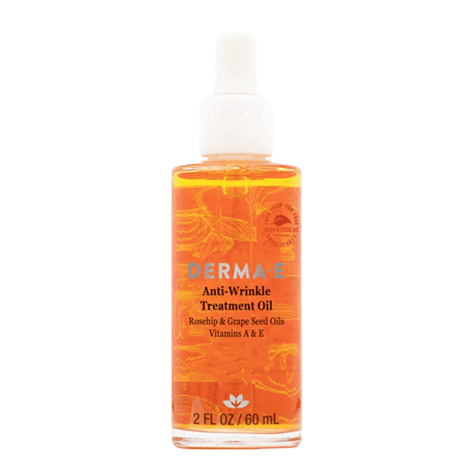 Derma E Anti-Wrinkle Treatment Oil 60ml - Reduces Wrinkles and Hydrates Skin