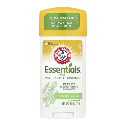Arm & Hammer Essentials Deodorant Rosemary Lavender (71g) available at skintash.pk