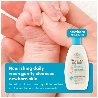 Imorted Aveeno Baby Daily Healthy Start Newborn Wash