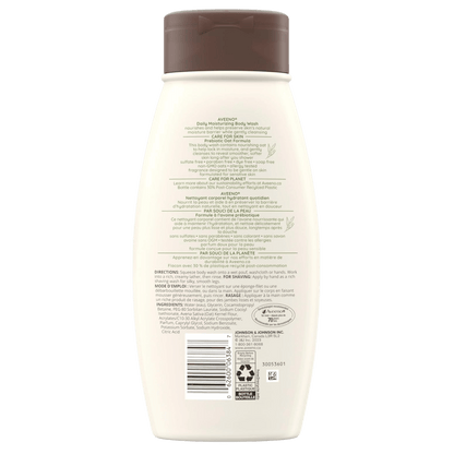 Imported Aveeno Daily Moisturizing Body Wash for Dry Sensitive Skin