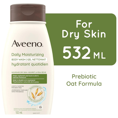 Original  Aveeno Daily Moisturizing Body Wash for Dry Sensitive Skin