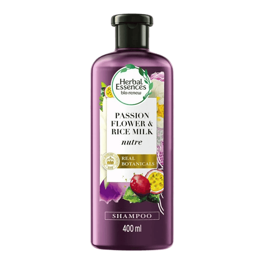 Herbal Essences Bío Renew Nourish Passion Flower & Rice Milk Shampoo (400ml)