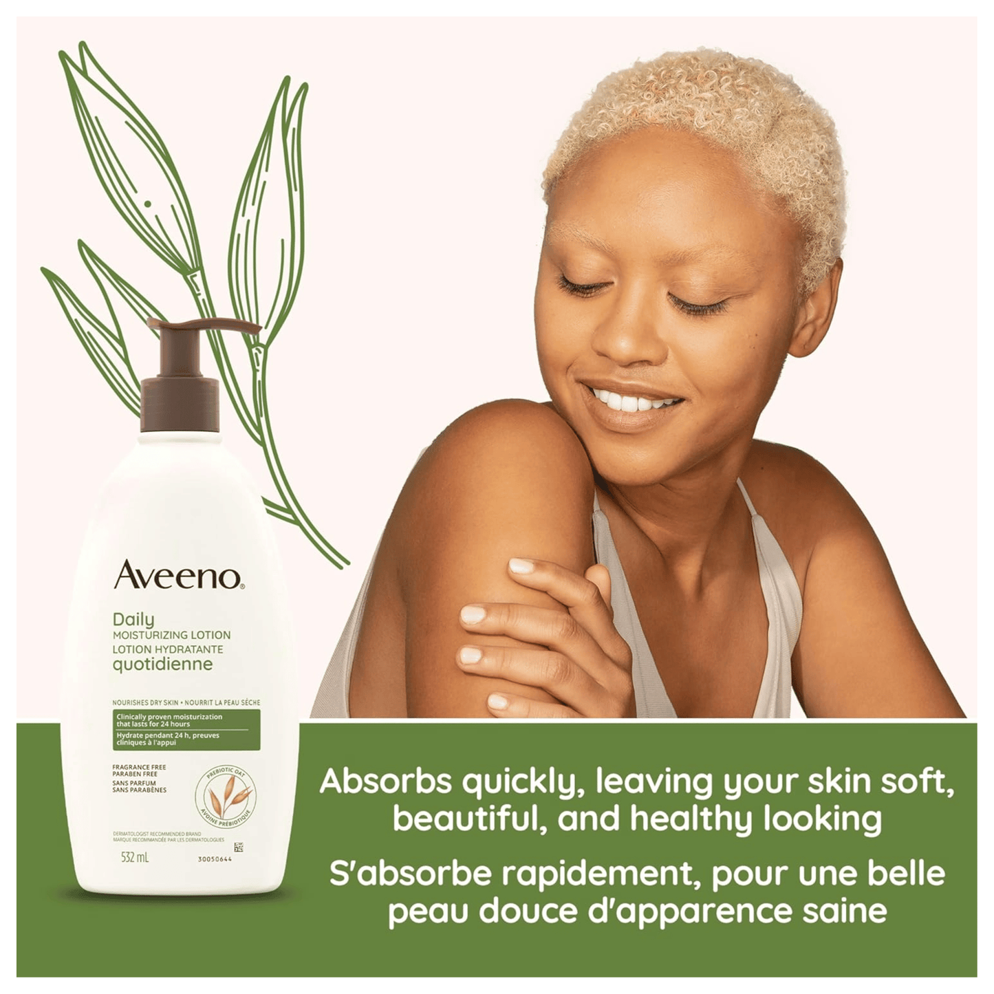 Original Aveeno Daily Moisturizing Lotion For Dry Skin