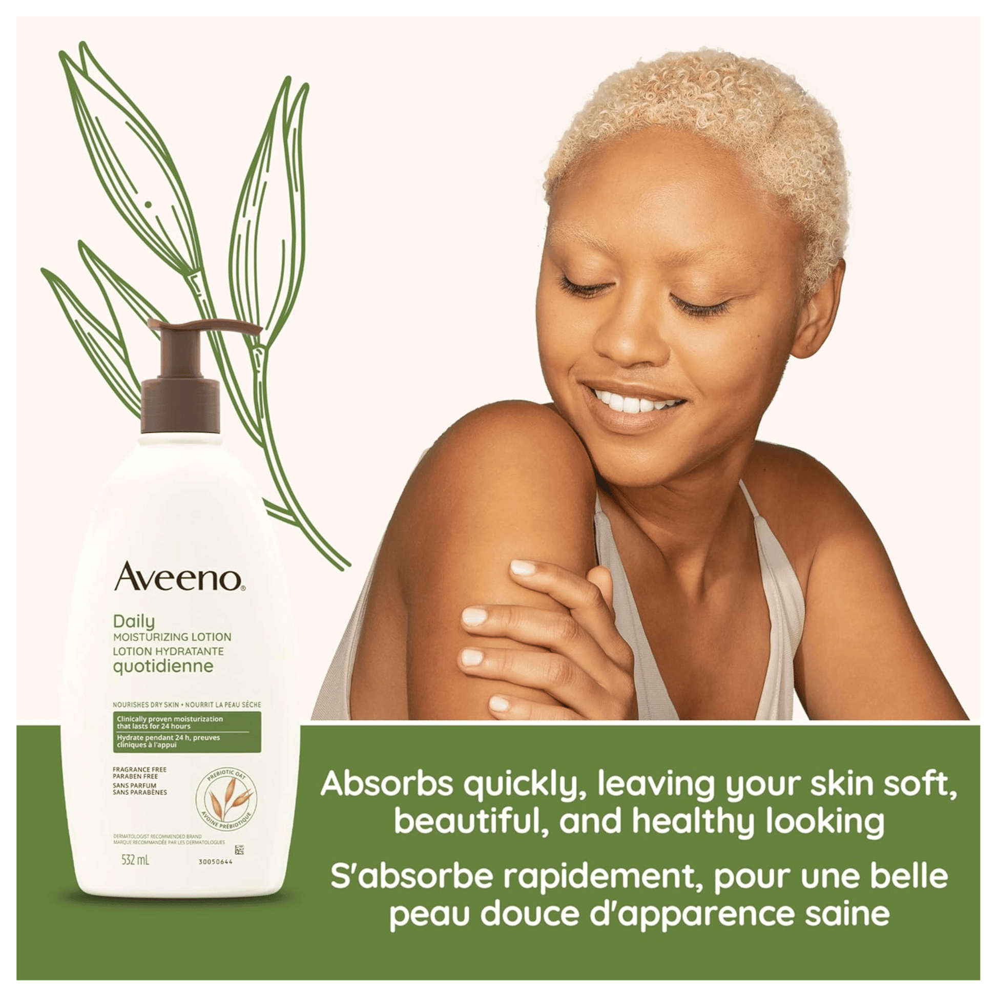 Original Aveeno Daily Moisturizing Lotion For Dry Skin