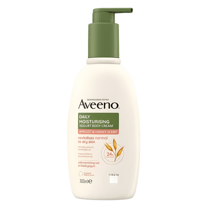 Aveeno Daily Moisturising Yogurt Body Cream with Apricot & Honey Scent  Available In Pakistan Buy Online