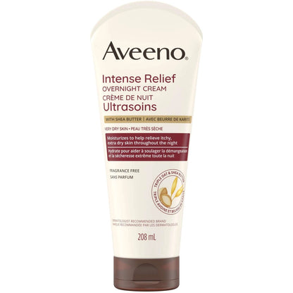 Aveeno Intense Relief Overnight Cream (208ml)