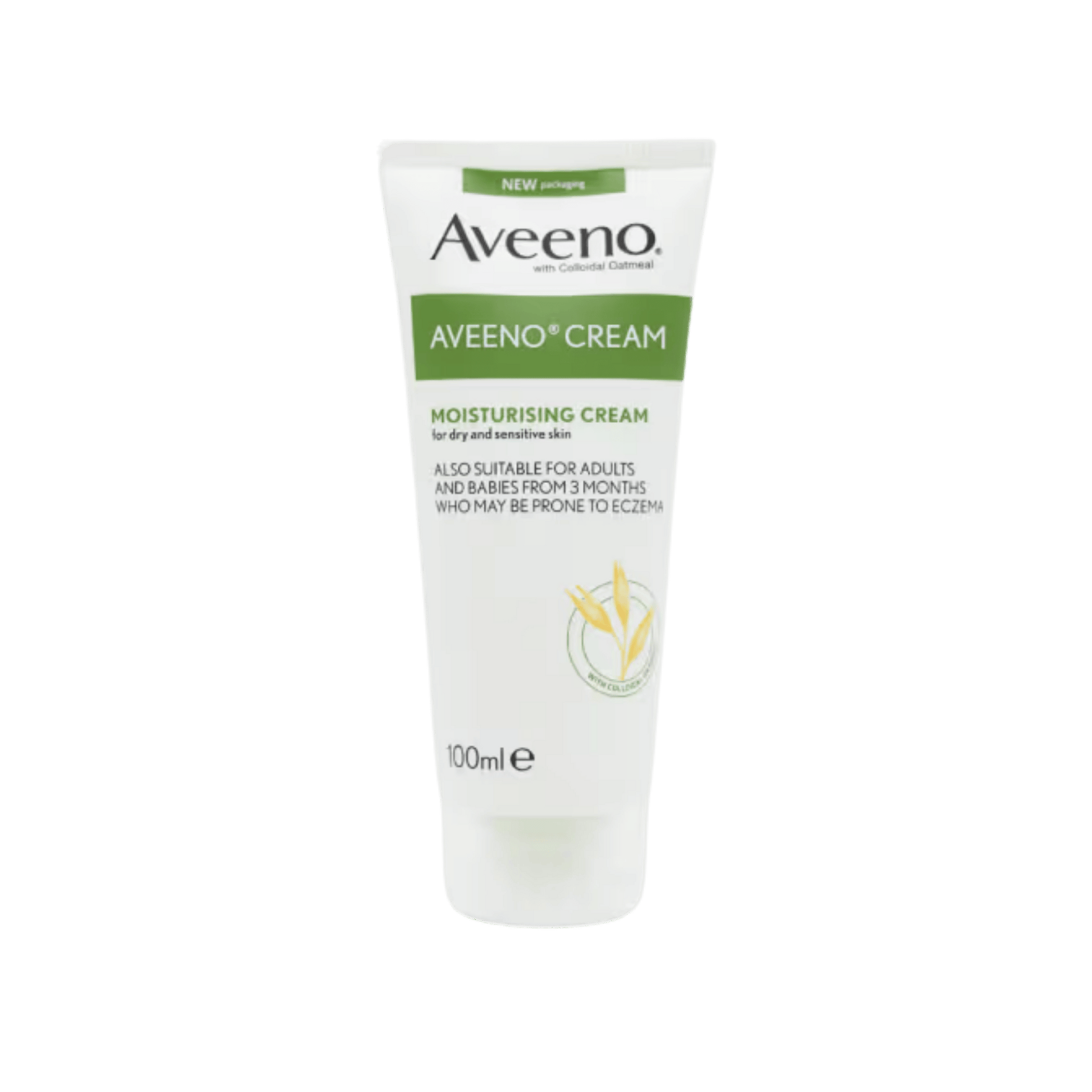 Aveeno Moisturising Cream 100ml – Nourishing daily moisturizer for dry & sensitive skin – Shop online at Skinstash.pk