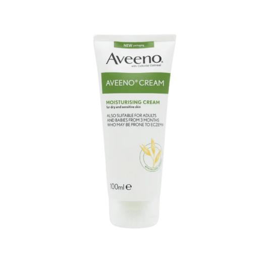 Aveeno Moisturising Cream 100ml – Nourishing daily moisturizer for dry & sensitive skin – Shop online at Skinstash.pk