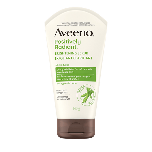 Buy Online Aveeno Positively Radiant Skin Brightening Daily Scrub n Pakistan