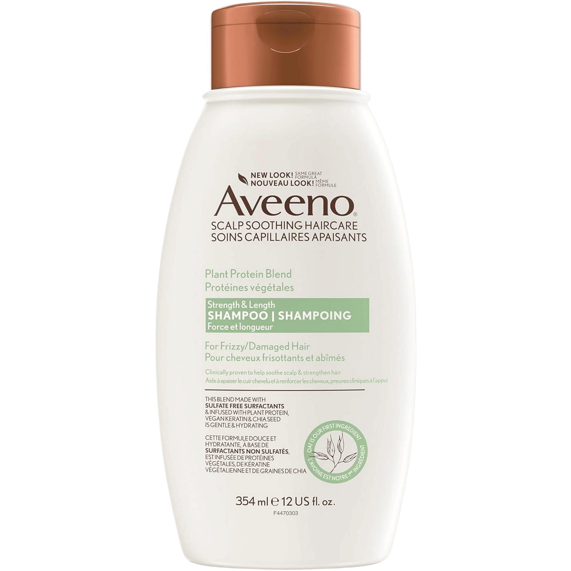 Buy Online Aveeno Strength & Length Plant Protein Blend Shampoo / Conditioner in Pakistan