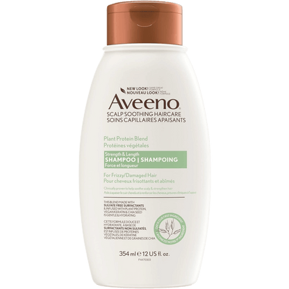 Buy Online Aveeno Strength & Length Plant Protein Blend Shampoo / Conditioner in Pakistan