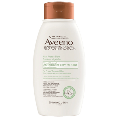 Imported Aveeno Strength & Length Plant Protein Blend Shampoo / Conditioner
