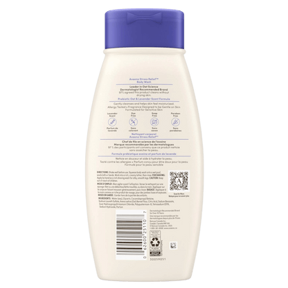 Imported Aveeno Stress Relief Body Wash for Normal Skin 